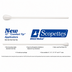 Scopettes Jr. Proctoscopic Swabstick 8 Inch Length NonSterile, Packaging Type- Box