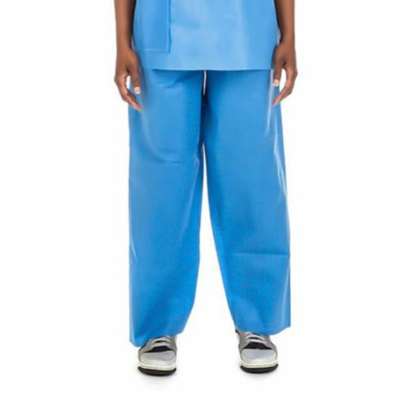 Scrub Pants Straight Leg X Large Blue Unisex