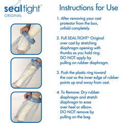 seal tight knee cast and bandage protector small