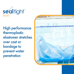 seal tight sport cast prot pediatric leg 28