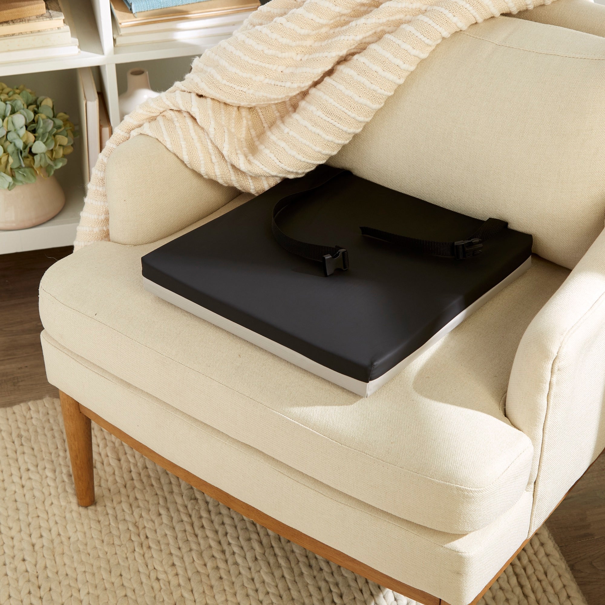 seat cushion mckesson 16 w x 16 l x 2 d inch foam gel packaging type each