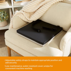 seat cushion mckesson 16 w x 16 l x 2 d inch foam gel packaging type each