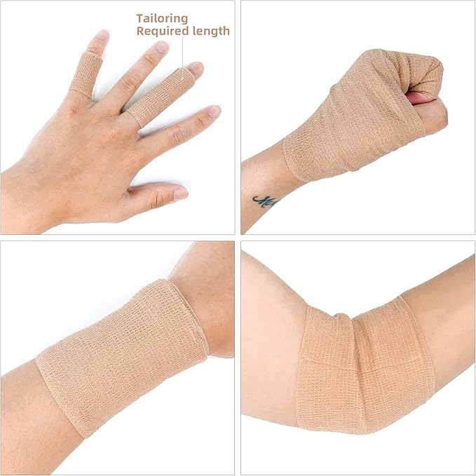 sensi wrap self adherent closure cohesive bandage 4 inch x 5 yard sensi wrap cohesive bandage mk575252ea