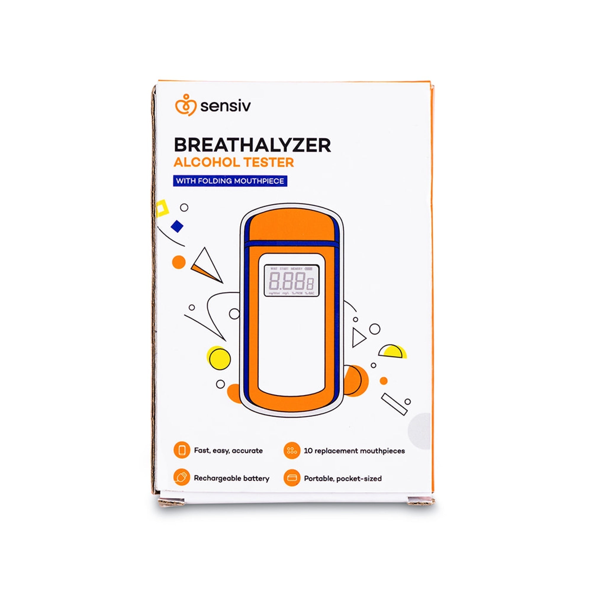 sensiv breathalyzer alcohol tester sensiv breath analyzer mk1243952ea