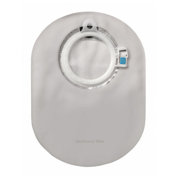 Ostomy Pouch SenSura Mio Two Piece System 7 1/4 Inch Length, Mini Flat 60 mm Stoma Closed End