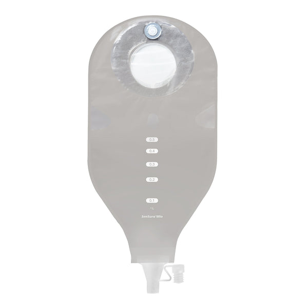 Ileostomy Pouch SenSura Mio Click High Output Two Piece System 12 1/2 Inch Length, Maxi Drainable
