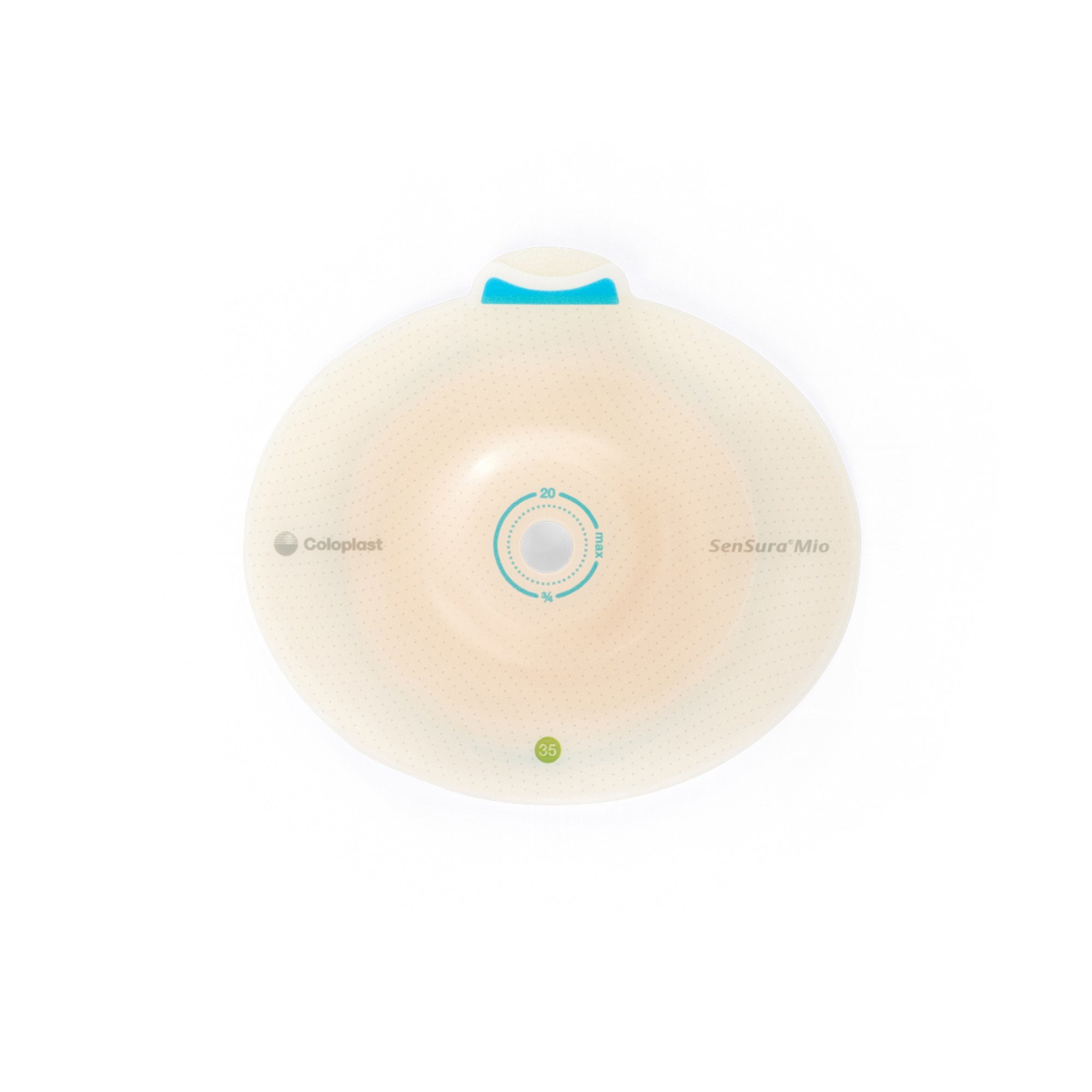 sensura mio flex convex light ostomy barrier trim to fit 15 30 mm opening sensura mio flex ostomy barrier mk1004610ea