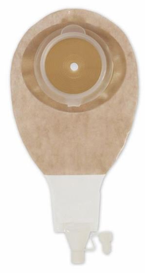 Ostomy Pouch SenSura Post Op One Piece System 12 1/4 Inch Length Flat, Trim to Fit 3/8 to 4 1/2 Inch Stoma Drainable