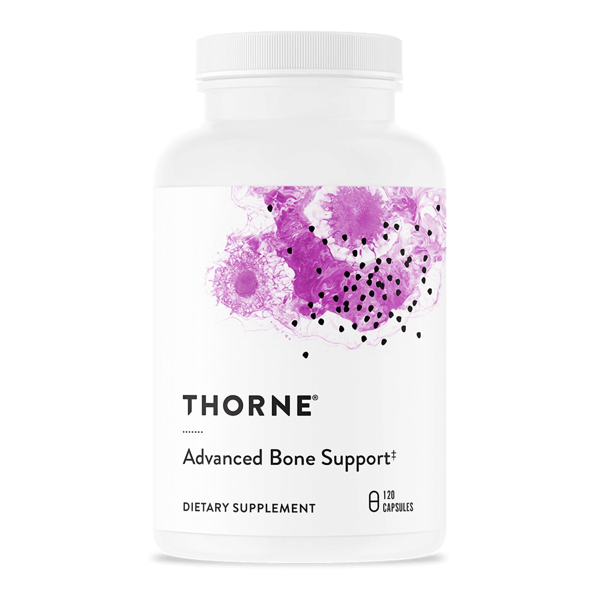 Dietary Supplement THORNE Advanced Bone Support Vitamin D (as Vitamin D3) 25 mcg Strength Capsule 120 per Bottle, Packaging Type- Case