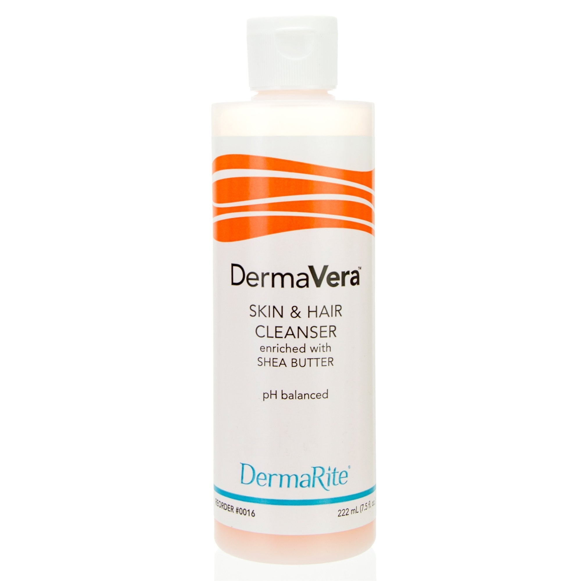 Shampoo and Body Wash DermaVera 7.5 oz. Flip Top Bottle Scented