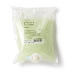 Shampoo and Body Wash McKesson 1,000 mL Dispenser Refill Bag Cucumber Melon Scent