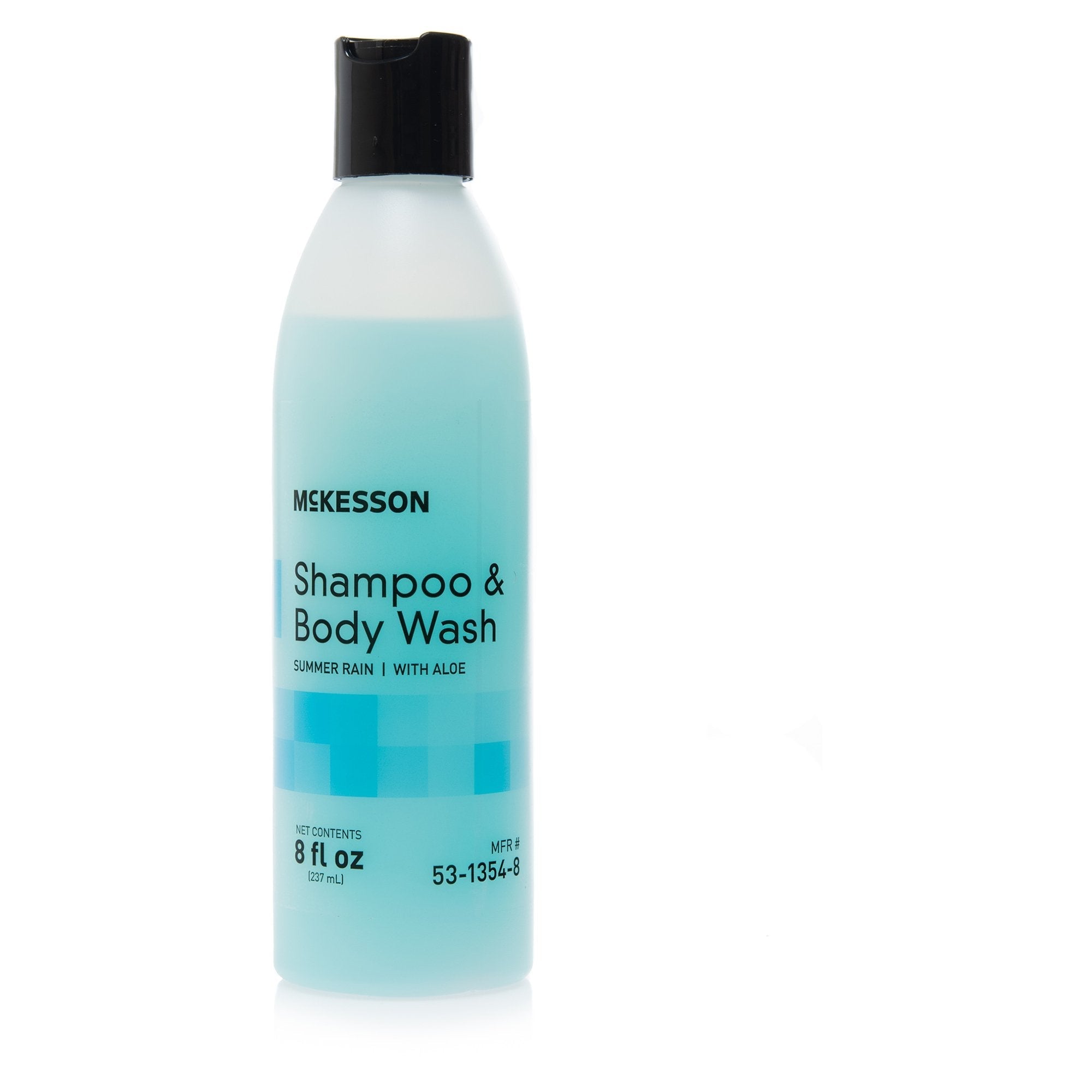 shampoo and body wash mckesson 8 oz flip top bottle summer rain scent packaging type each