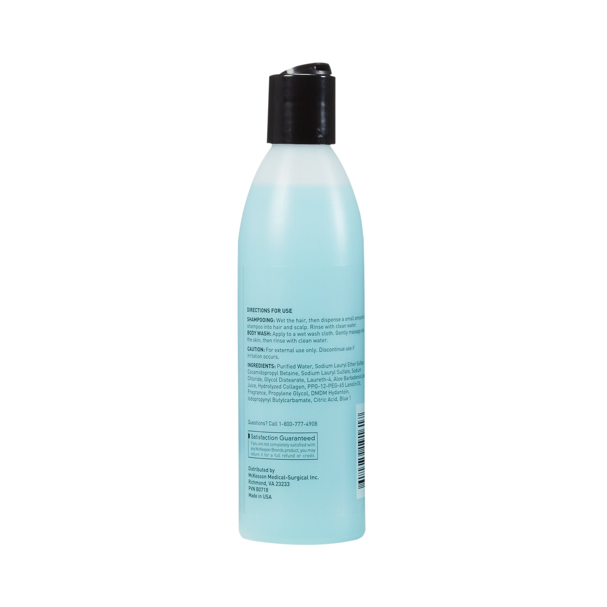 shampoo and body wash mckesson 8 oz flip top bottle summer rain scent packaging type each