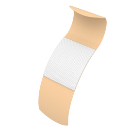 sheer plastic adhesive bandages sterile 2
