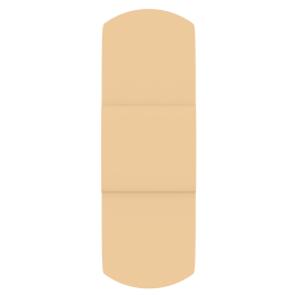 sheer plastic adhesive bandages sterile 7