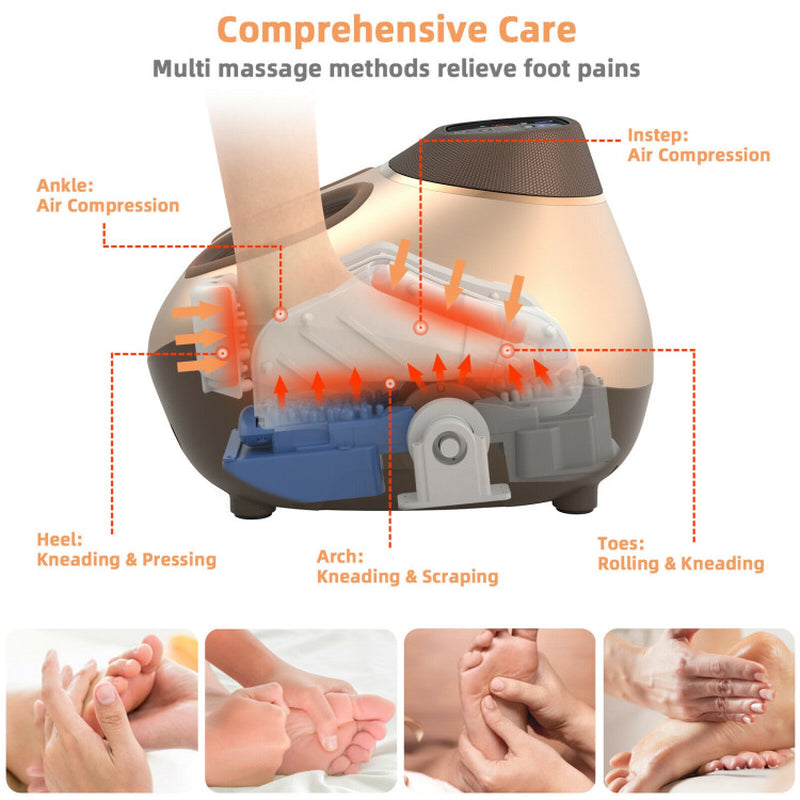 Shiatsu Foot Massage Machine with Air Compression