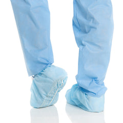 Shoe Cover X tra Traction One Size Fits Most Shoe High Nonskid Sole Blue NonSterile