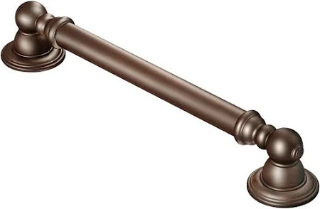 moen kingsley chrome grab bar 1 25 x 24