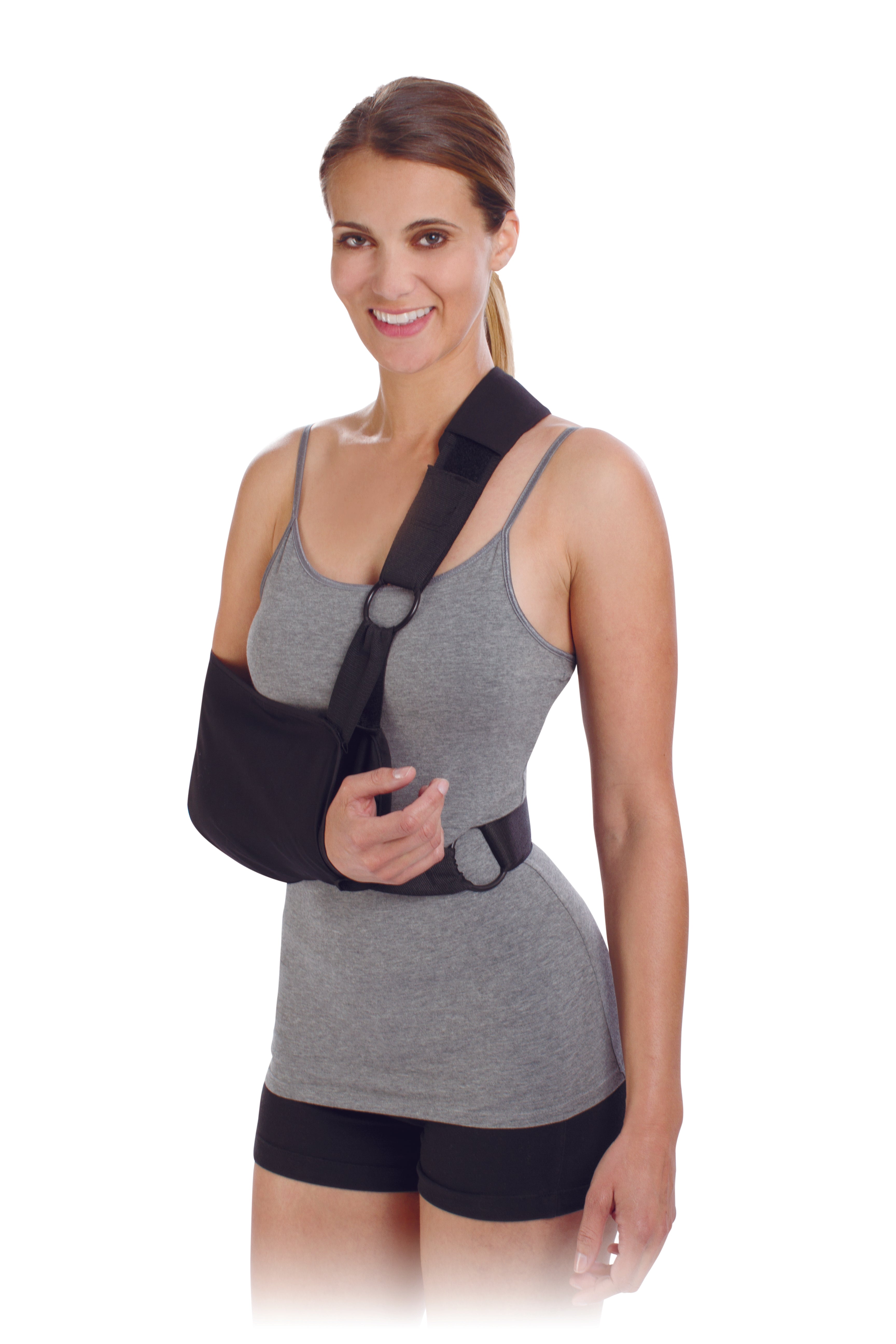 Shoulder Immobilizer PROCARE Medium Poly Cotton Contact Closure