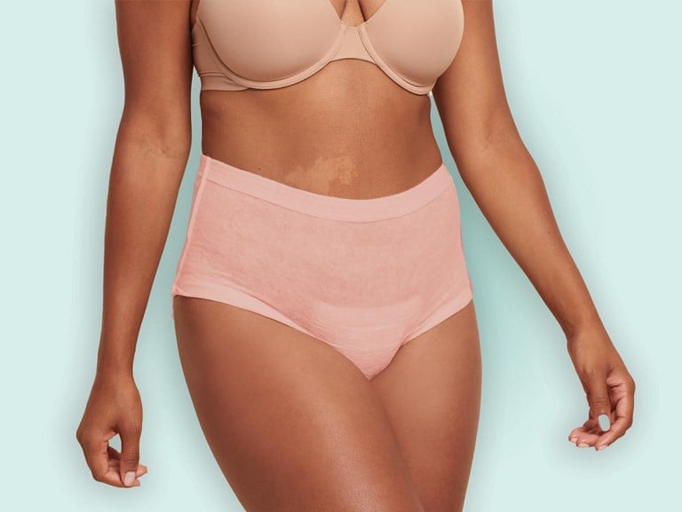 Female Adult Absorbent Underwear Depend Silhouette Waistband Style Medium Disposable Heavy Absorbency, Packaging Type- Case