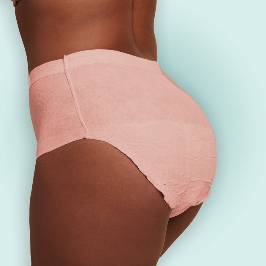 Female Adult Absorbent Underwear Depend Silhouette Waistband Style Medium Disposable Heavy Absorbency, Packaging Type- Case