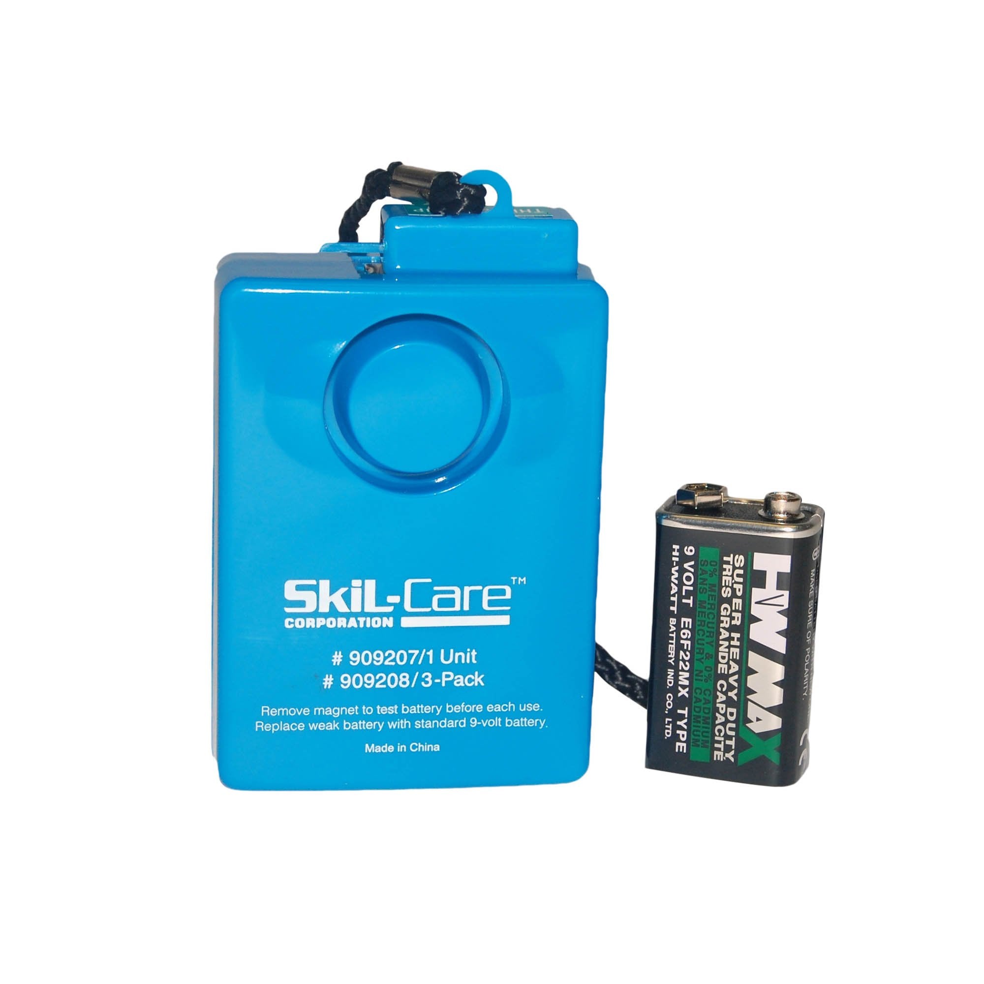 Chair Alarm System Econo 2 1/5 X 5 4/5 Inch Blue
