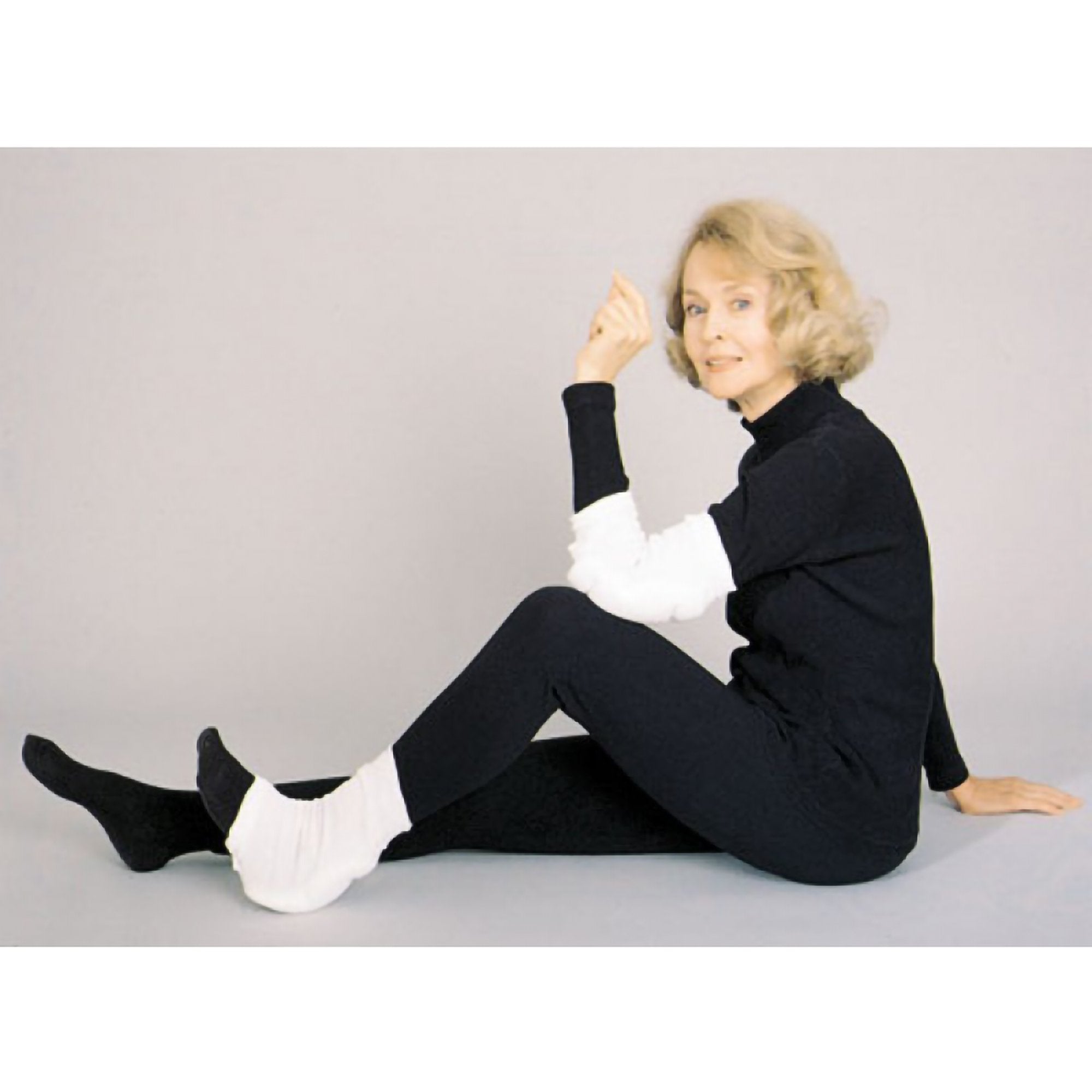 Heel / Elbow Protection Sleeve Medium White