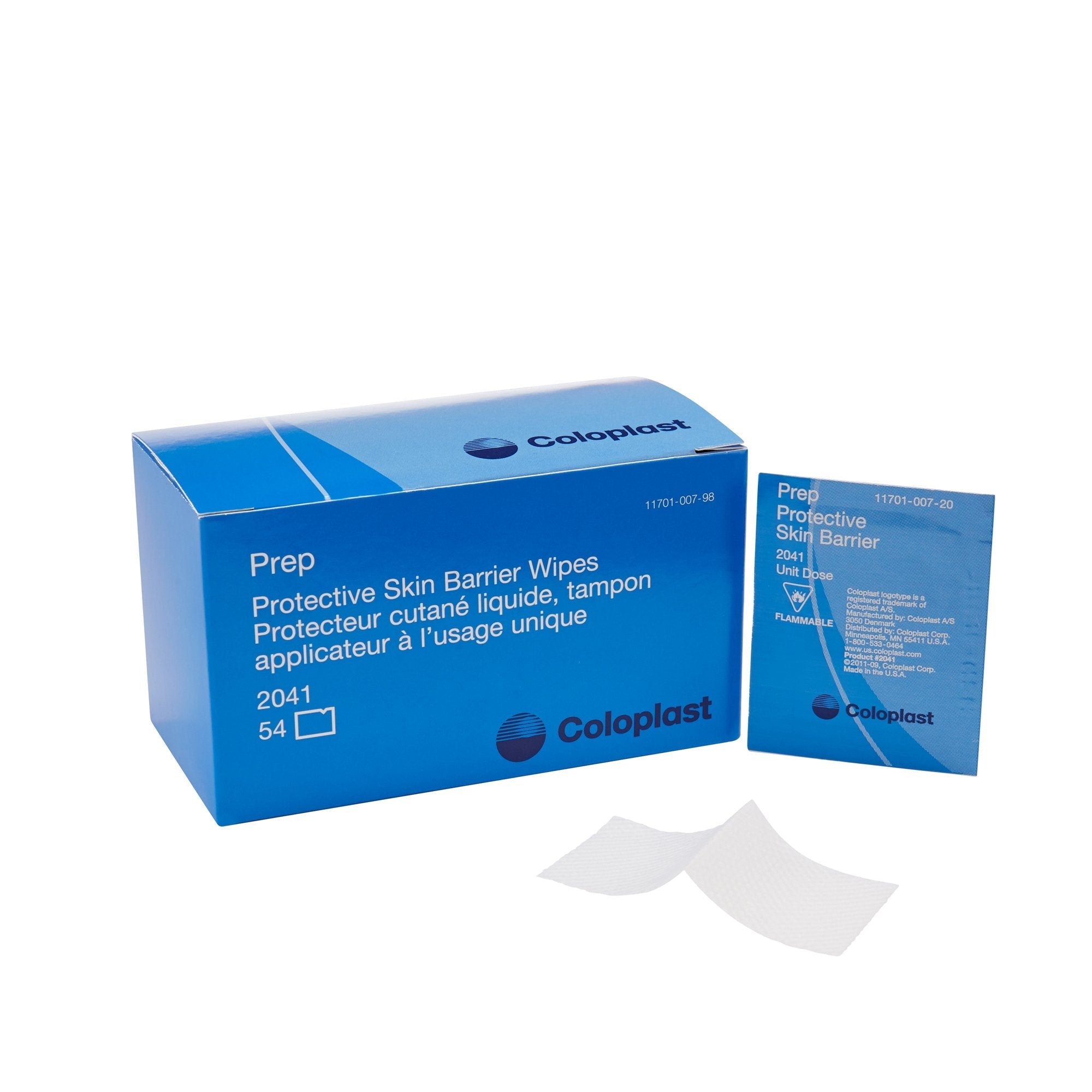 Skin Barrier Wipe Coloplast Prep 50 to 75% Strength Propan 2 ol Individual Packet NonSterile