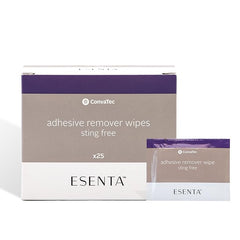 skin barrier wipe esenta sting free silicone zanthalene individual packet nonsterile packaging type case