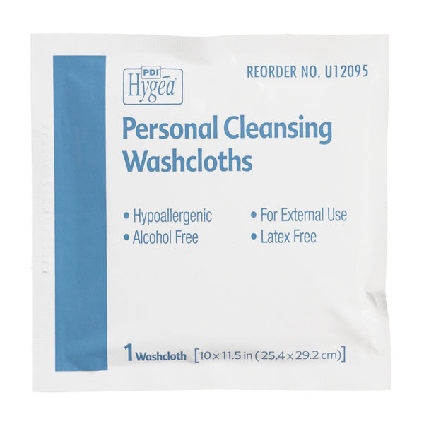 Skin Cleansing Towelette Hygea Individual Packet Scented 400 Count