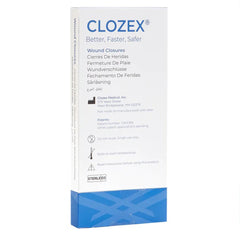 skin closure device clozex 1 1 2 x 1 3 8 inch polyurethane polyester medical grade acrylic interlaced closure strip clear
