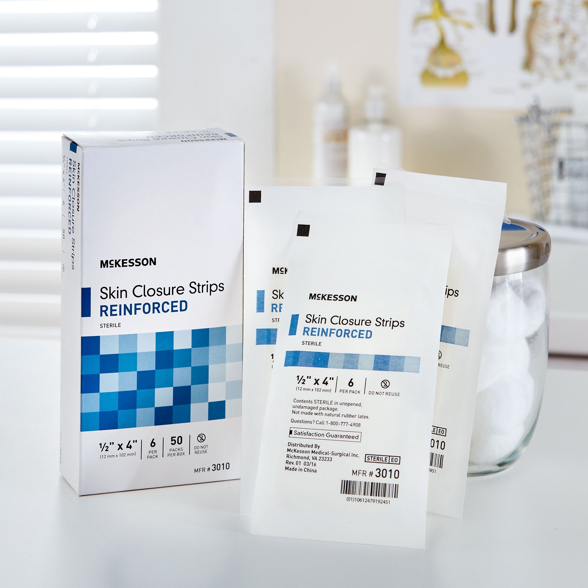 skin closure strip mckesson 1 2 x 4 inch nonwoven material reinforced strip white packaging type box