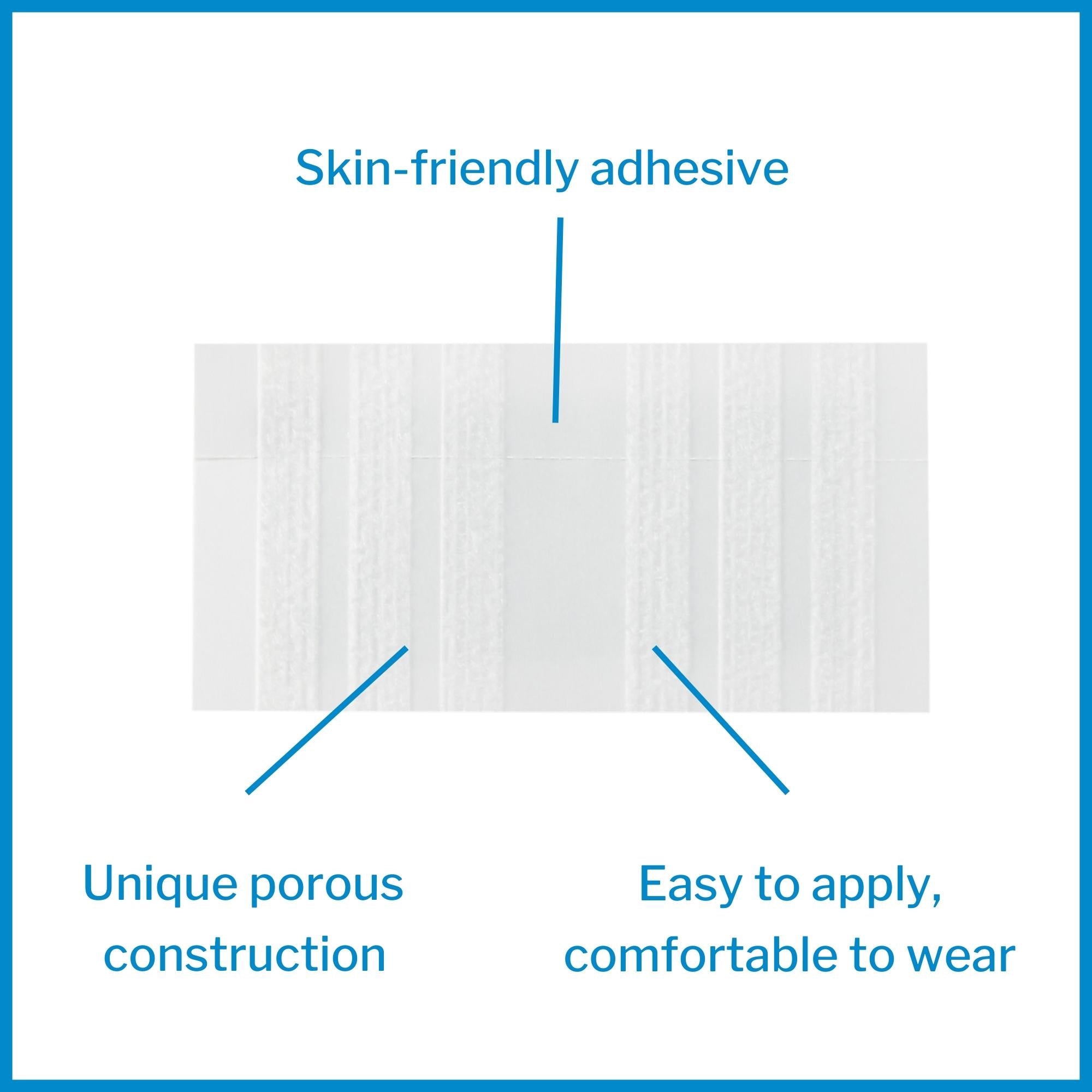 skin closure strip mckesson 1 4 x 1 1 2 inch nonwoven material reinforced strip white