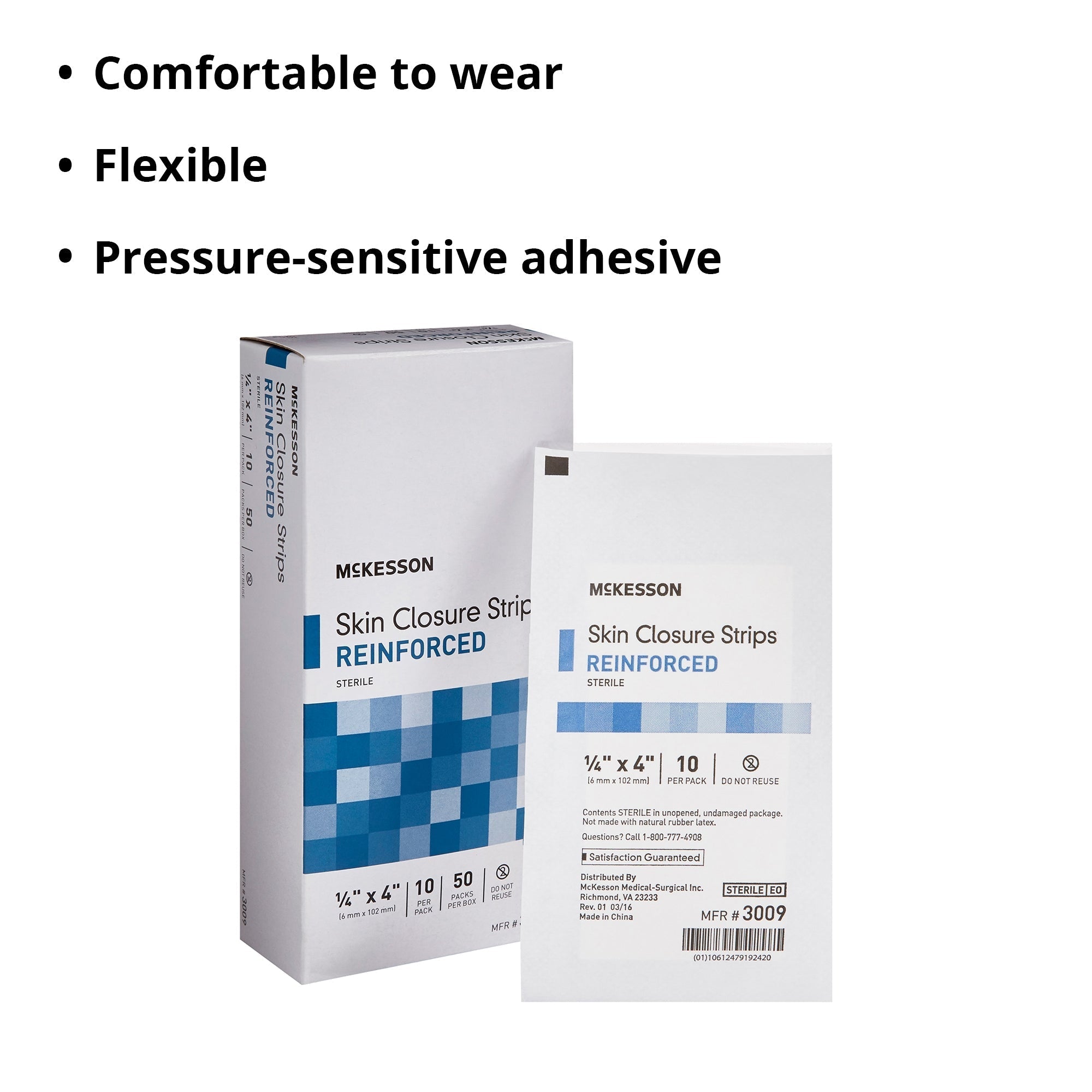 skin closure strip mckesson 1 4 x 4 inch nonwoven material reinforced strip white packaging type box