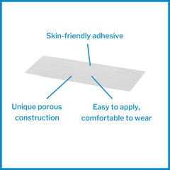 skin closure strip mckesson 1 8 x 3 inch nonwoven material reinforced strip white packaging type box