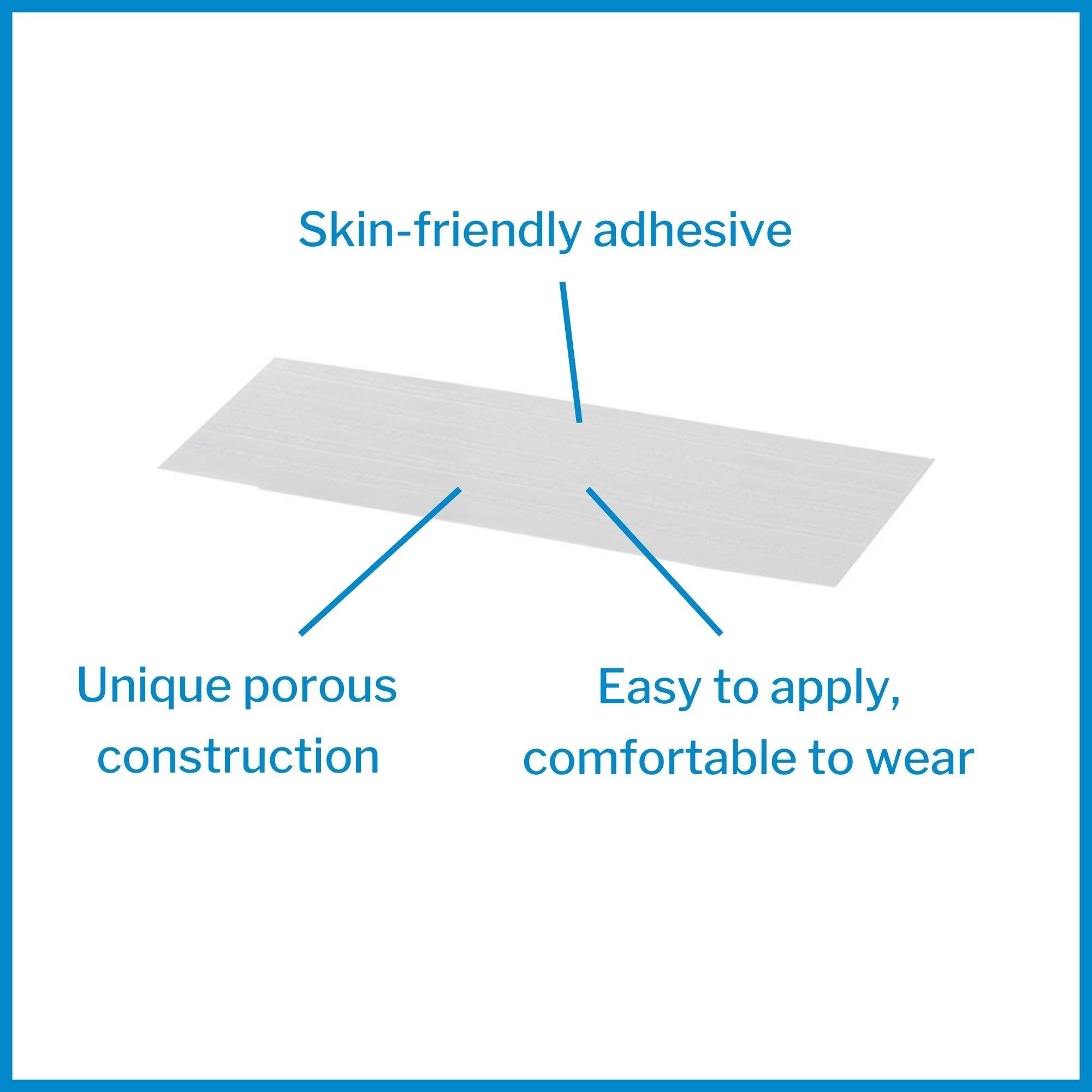skin closure strip mckesson 1 8 x 3 inch nonwoven material reinforced strip white packaging type box