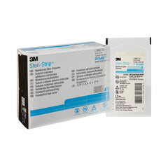 Skin Closure Strip Steri Strip 1/2 X 2 Inch Nonwoven Material Reinforced Strip White