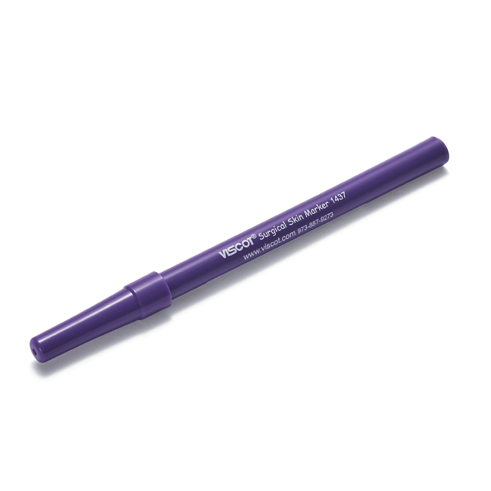 Skin Marker with Ruler and Labels Viscot Gentian Violet Ink Sterile Full Size Regular Tip