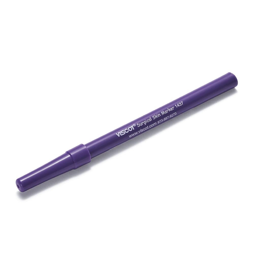 Skin Marker with Ruler and Labels Viscot Gentian Violet Ink