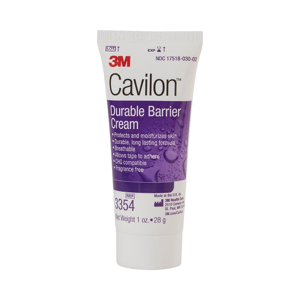 Skin Protectant 3M Cavilon 1 oz. Tube Unscented Cream CHG Compatible