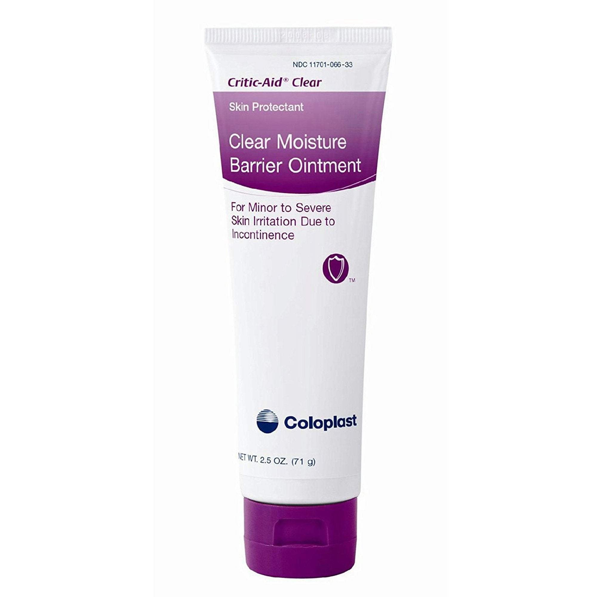 Skin Protectant with CMC Critic Aid Clear 2.5 oz. Tube Scented Ointment CHG Compatible