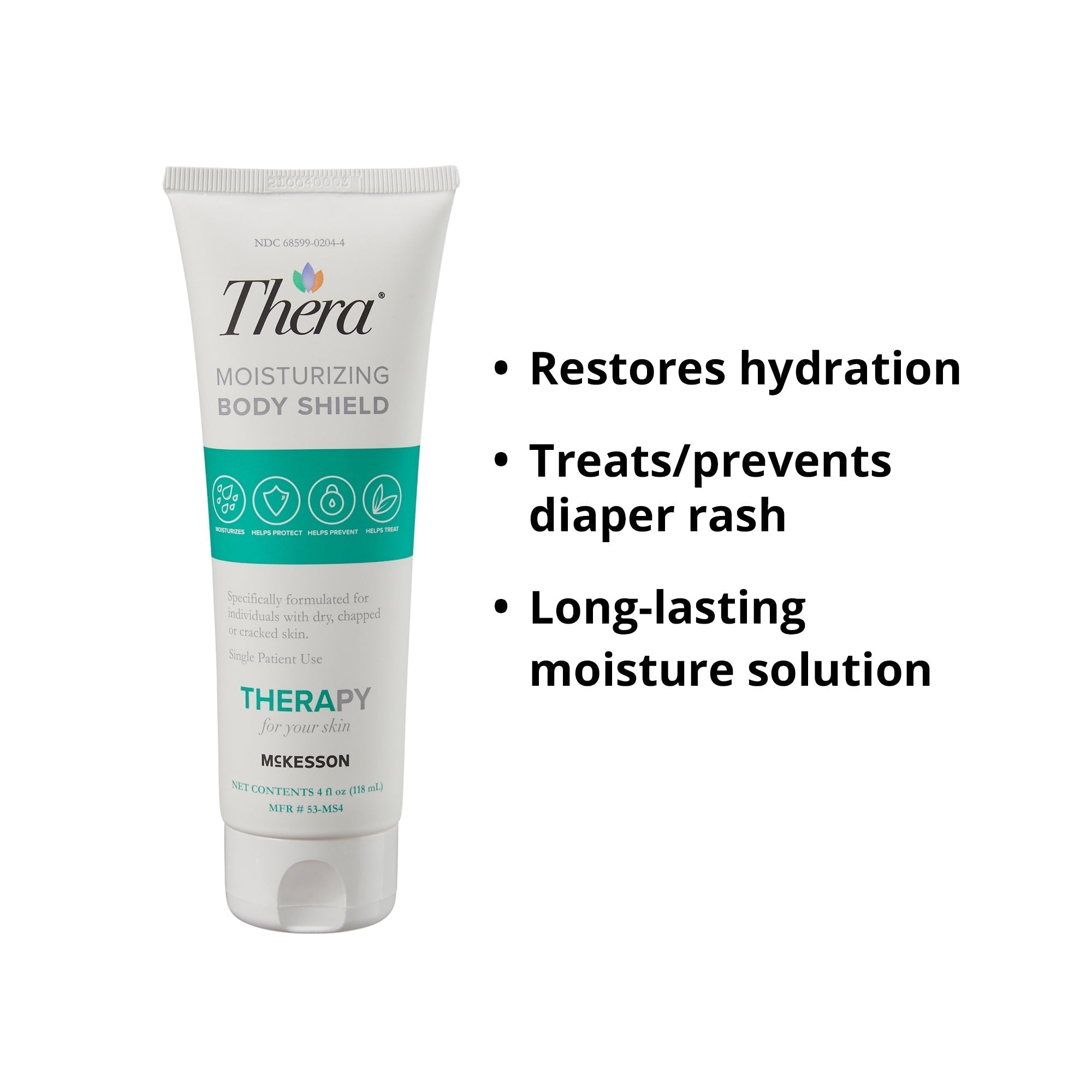 skin protectant thera 4 oz tube scented cream packaging type case