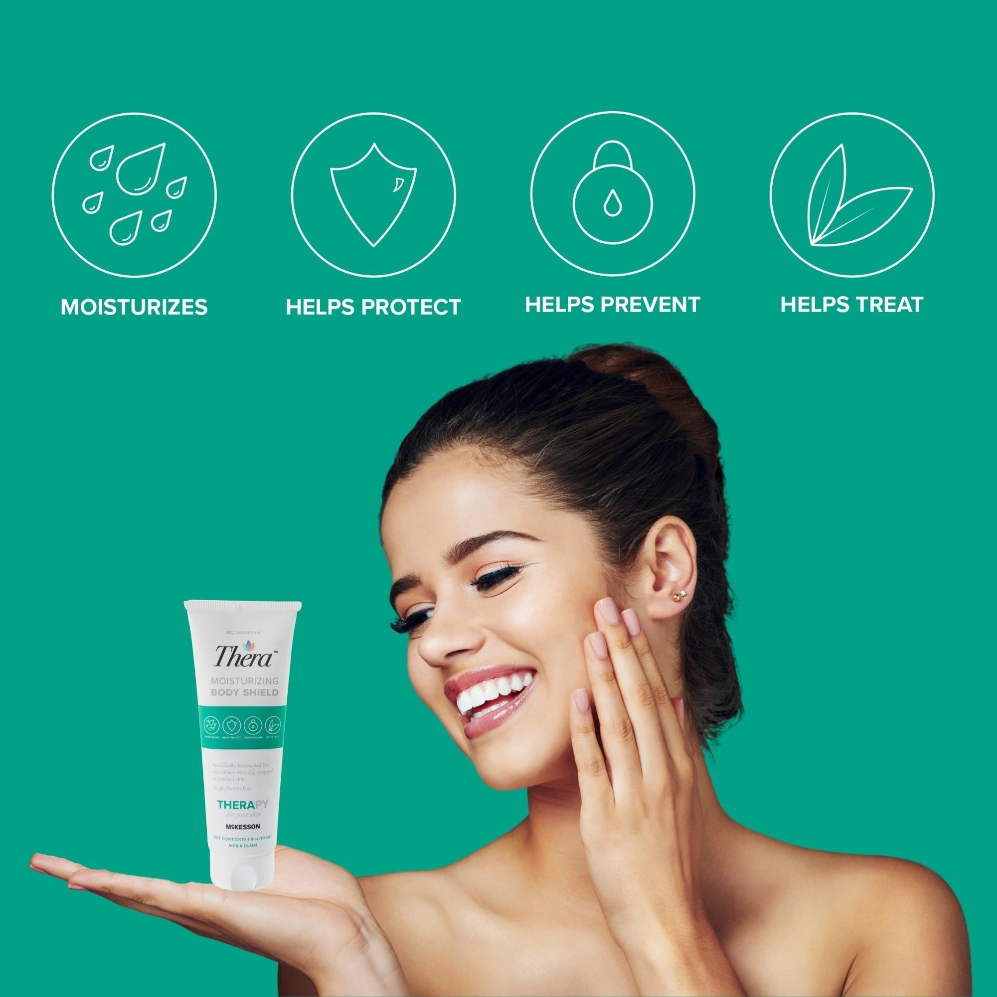 skin protectant thera 4 oz tube scented cream packaging type case