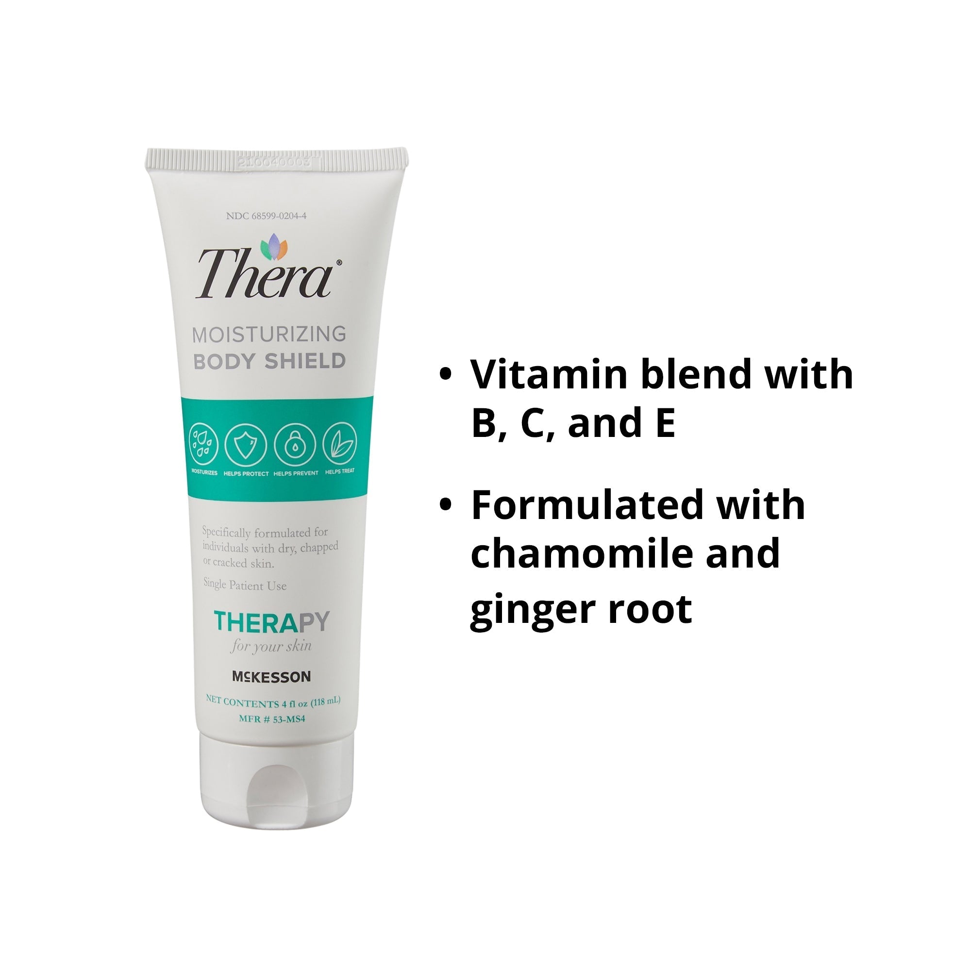 skin protectant thera 4 oz tube scented cream packaging type case