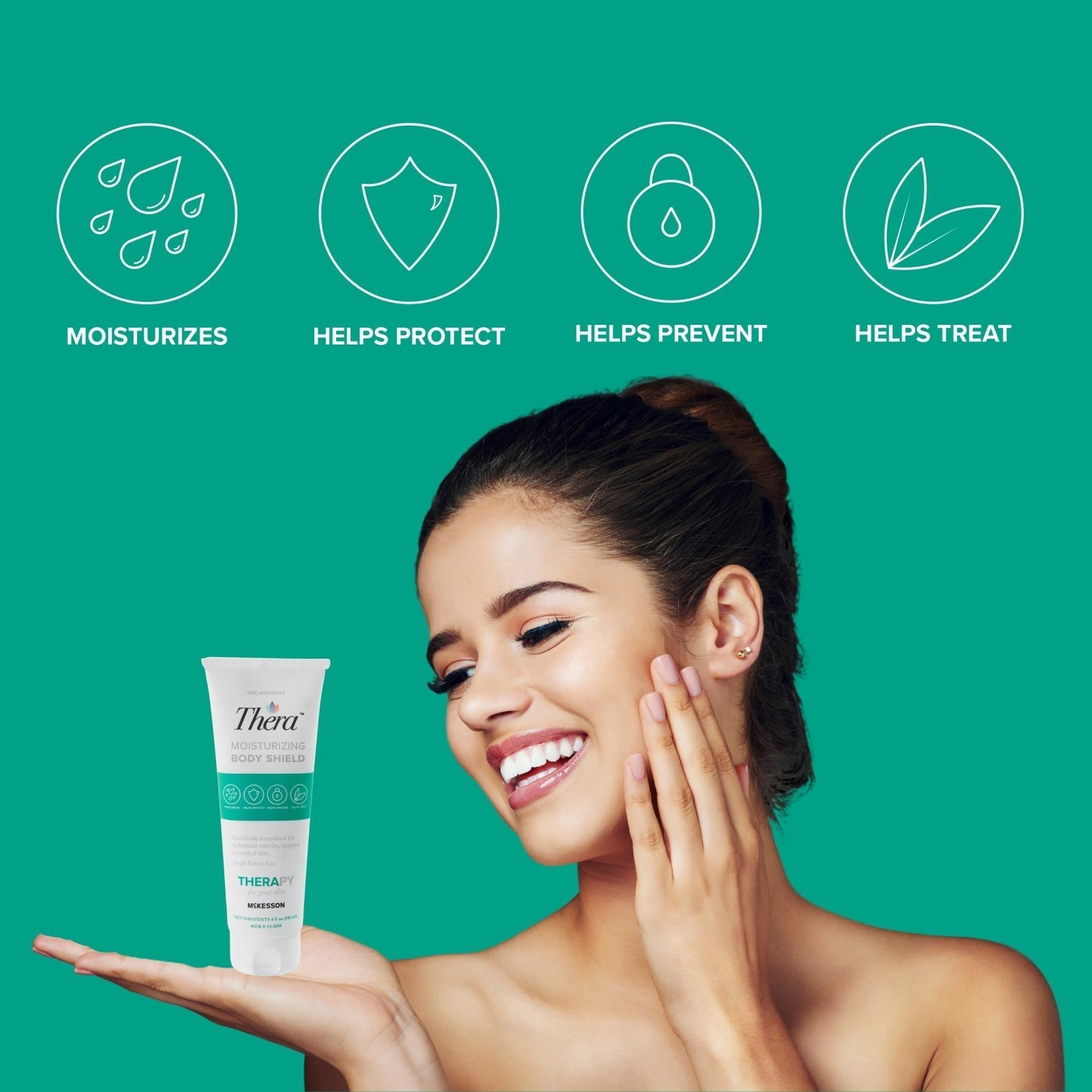 skin protectant thera 4 oz tube scented cream packaging type case