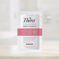 skin protectant thera calazinc body shield 4 gram individual packet scented cream packaging type box