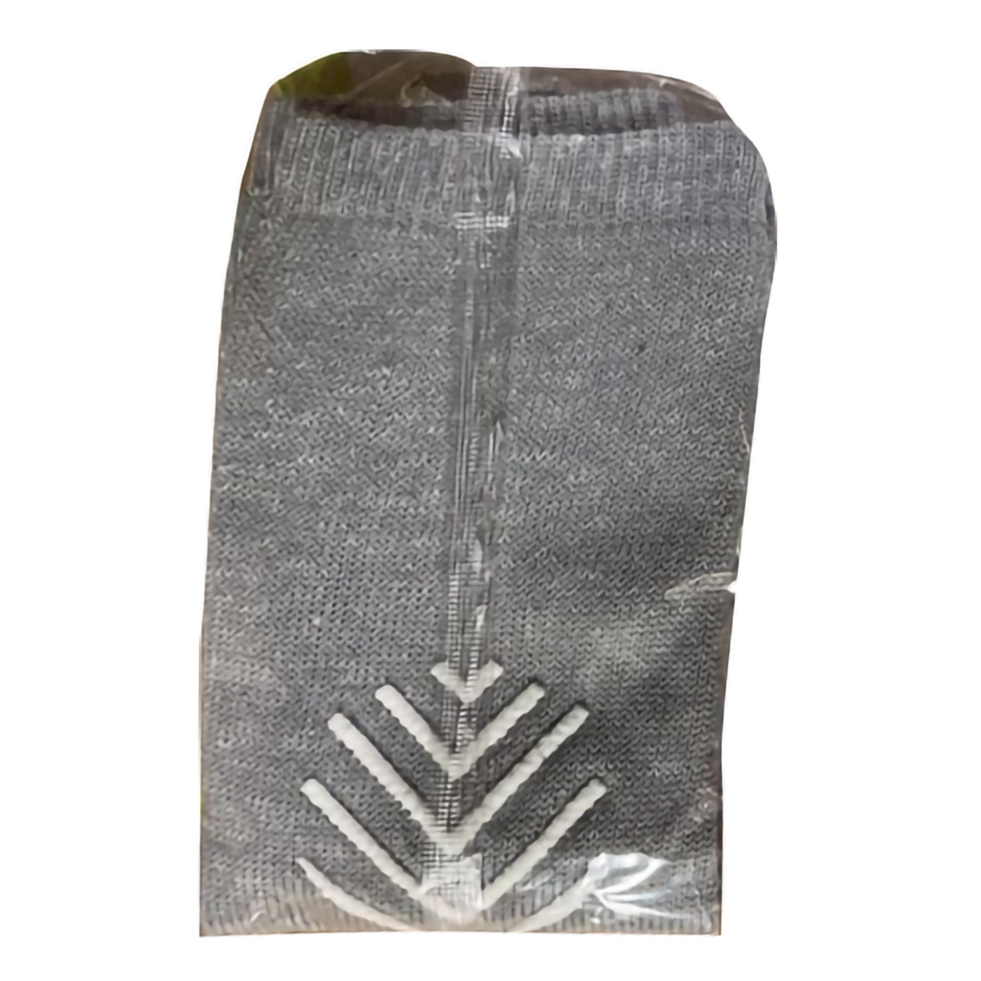 Slipper Socks Welmed Unisex Adult X Large Single Tread Single Patient Use Gray