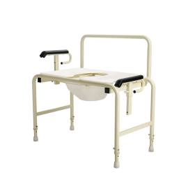 Bariatric HD Drop Arm Commode 30" and 26"