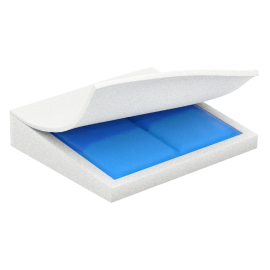 Ever-Soft Wedge Gel-Foam Cushion-20" x 16" x 4" x 2"