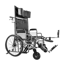 Bariatric Reclining Wheelchair w/ ELR 24"